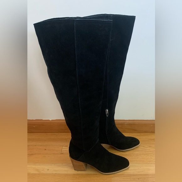 NEW!!Dylan Tall Boots in Black Leather size 7 NEW!!!! - Picture 6 of 9